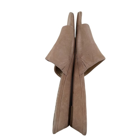 Sam Edelman Women’s Tan Suede Slide Wedge Sandals Size 8.5M - Picture 3 of 5